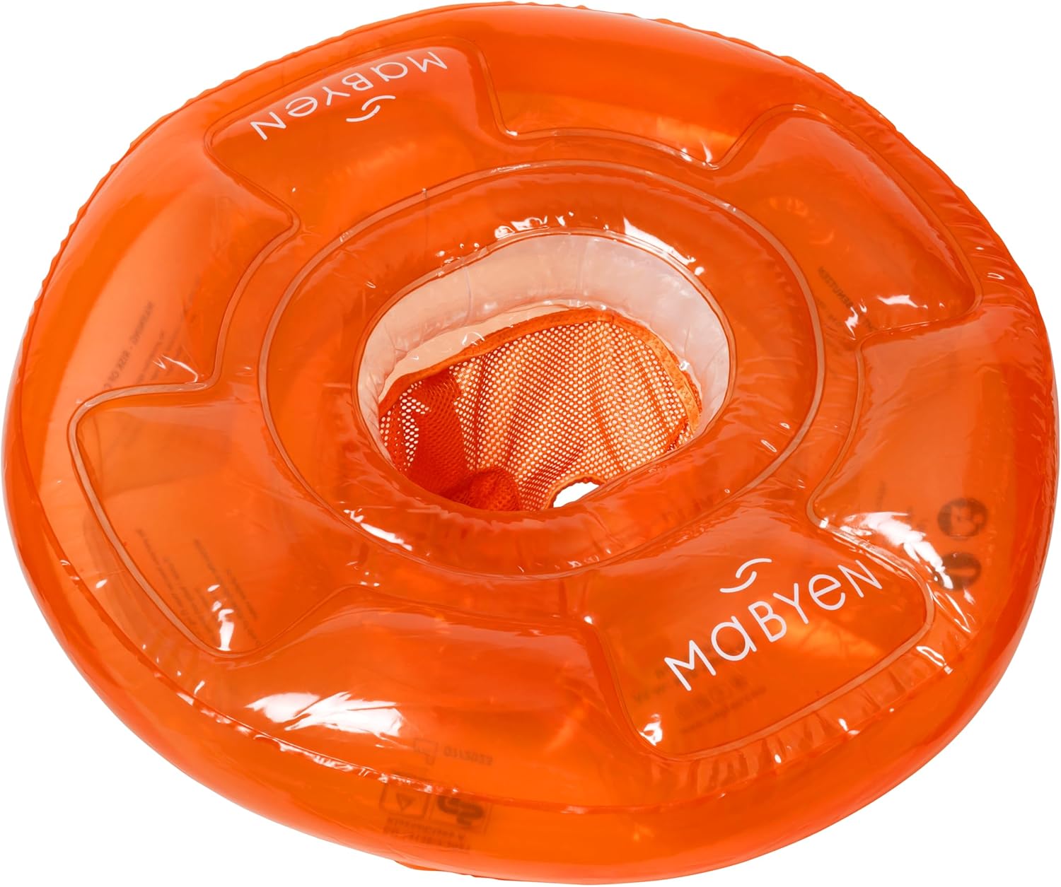 Detalle de MABYEN Bouée de natation pour bébé à partir de 6 mois avec siège réglable – sécurité TÜV et double chambre