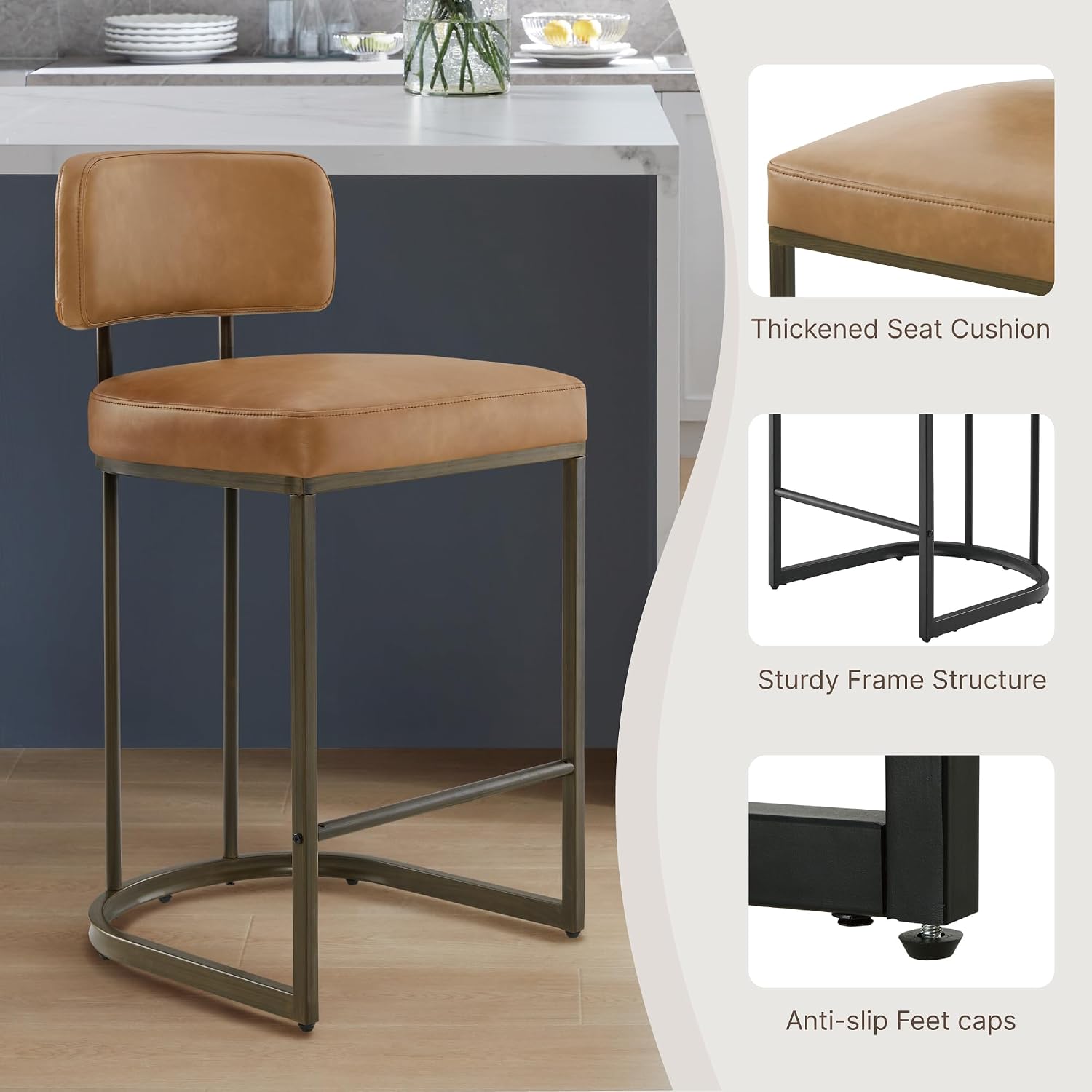 Detalle 1 de Counter Height Bar Stools, 26-inch