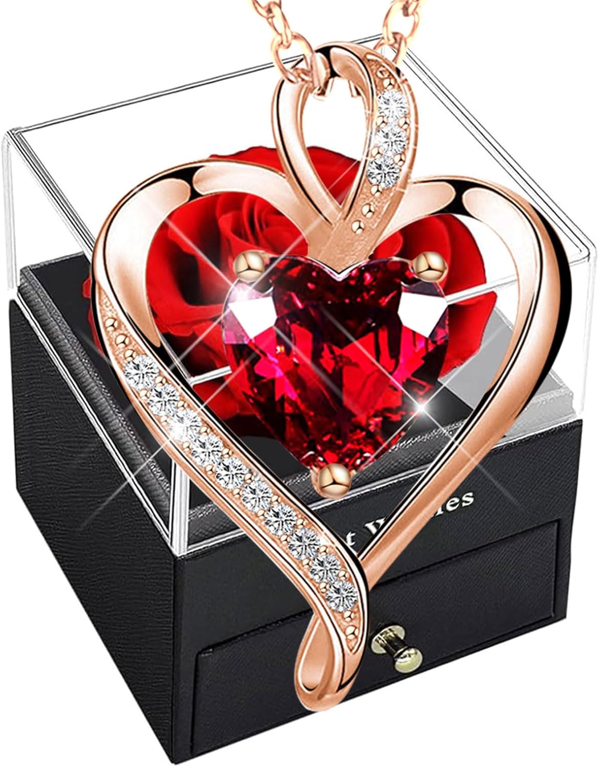 Thumbnail 6 de SWEETIME Rose Eternelle boîte de Roses 3"