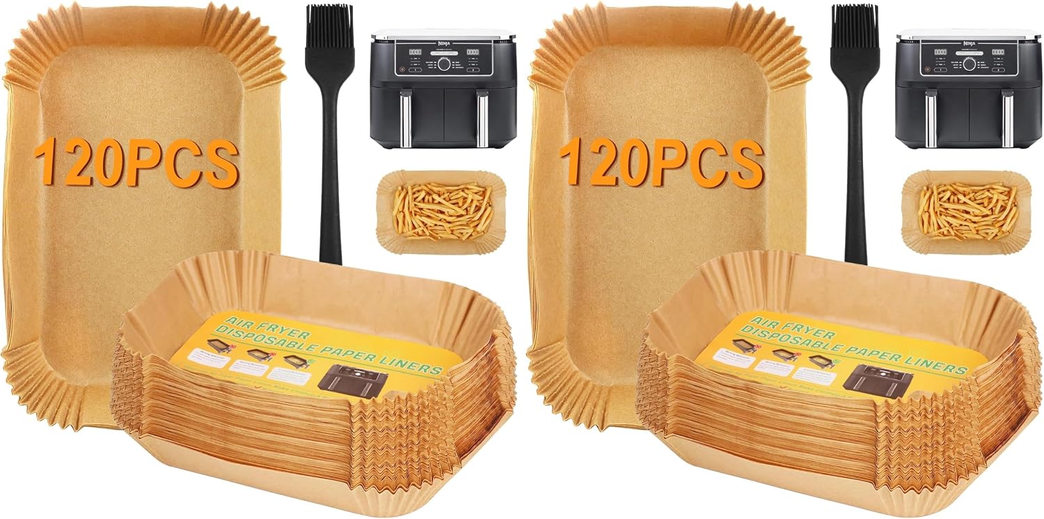 Thumbnail 4 de BYKITCHEN Air Fryer Liners 100pcs
