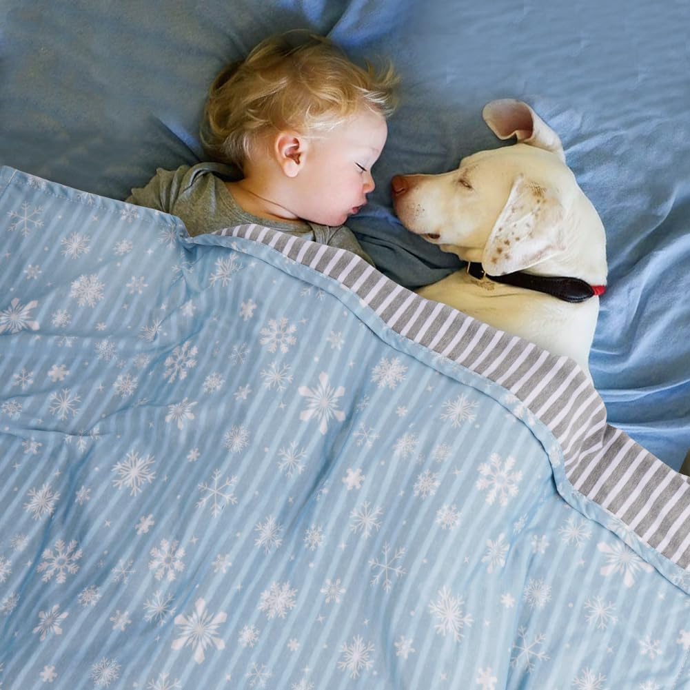 Thumbnail 6 de Deamoser reversible cooling pet blanket (ice-silk & natural cotton) 71x53cm for dogs and cats