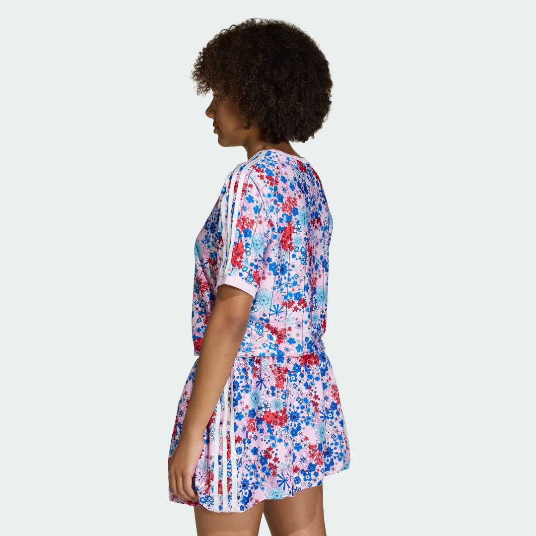Thumbnail 1 de Camiseta adidas Originals x Liberty London: estilo único en rosa suave