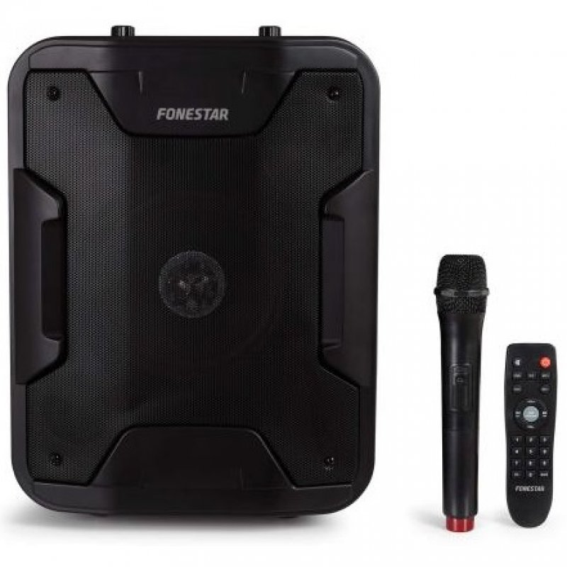 Thumbnail 3 de Fonestar California: Altavoz Bluetooth con Karaoke y Micrófono 200W (Negro) — todo en uno para fiestas