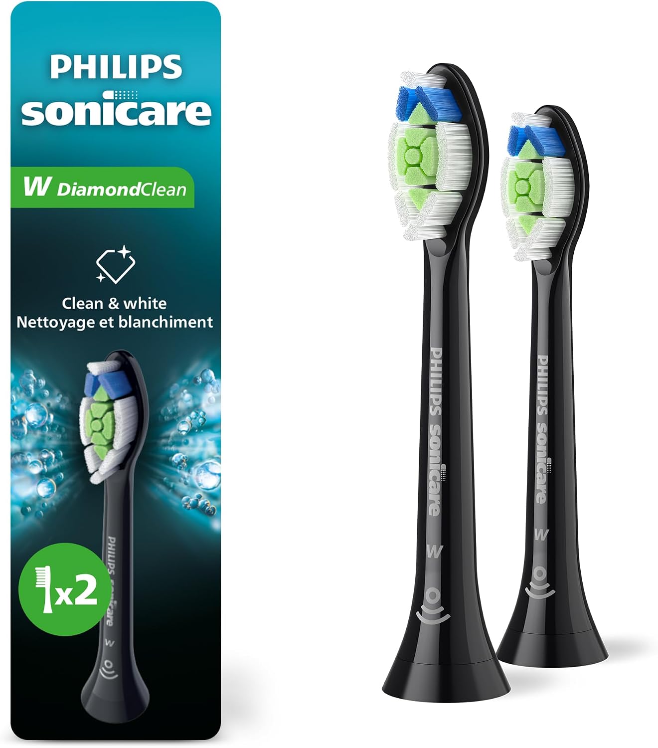 Detalle 2 de Philips Sonicare DiamondClean Replacement Heads 4-Pack HX6064/65 🪥