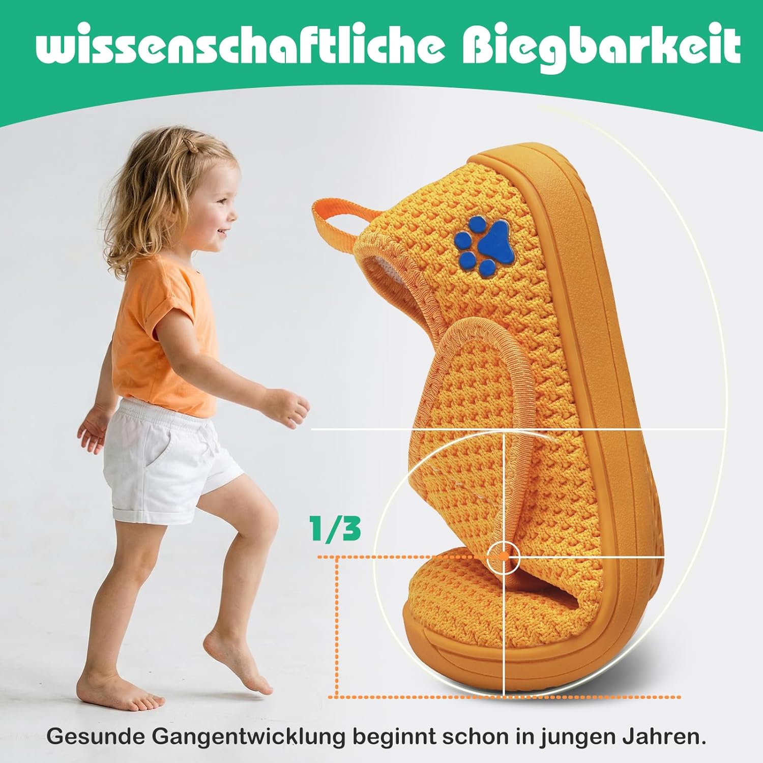Detalle 2 de IceUnicorn Baby Barfußschuhe Breite fürs Laufen