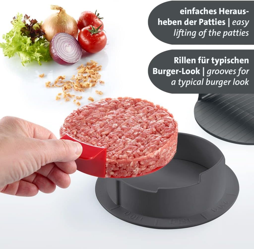 Thumbnail 4 de Westmark Hamburgermaker VARIO PLUS – Robuste Burgerpresse mit stufenlos einstellbarer Patty-Größe