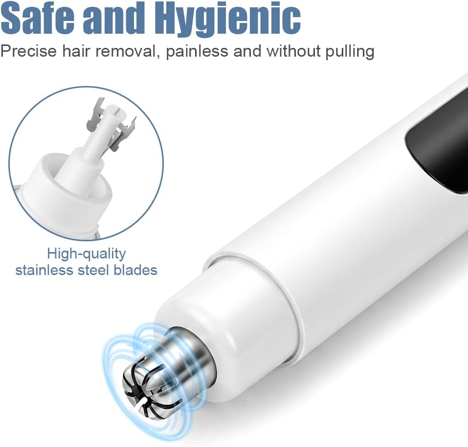 Thumbnail 3 de AOOSU Nose Hair Trimmer: Painless USB-Cordless Grooming Tool for Men and Women