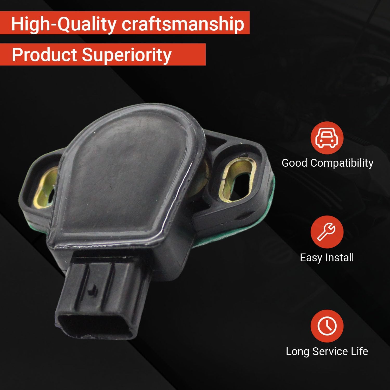 Detalle 2 de Powkos Throttle Position Sensor 16402REJW01