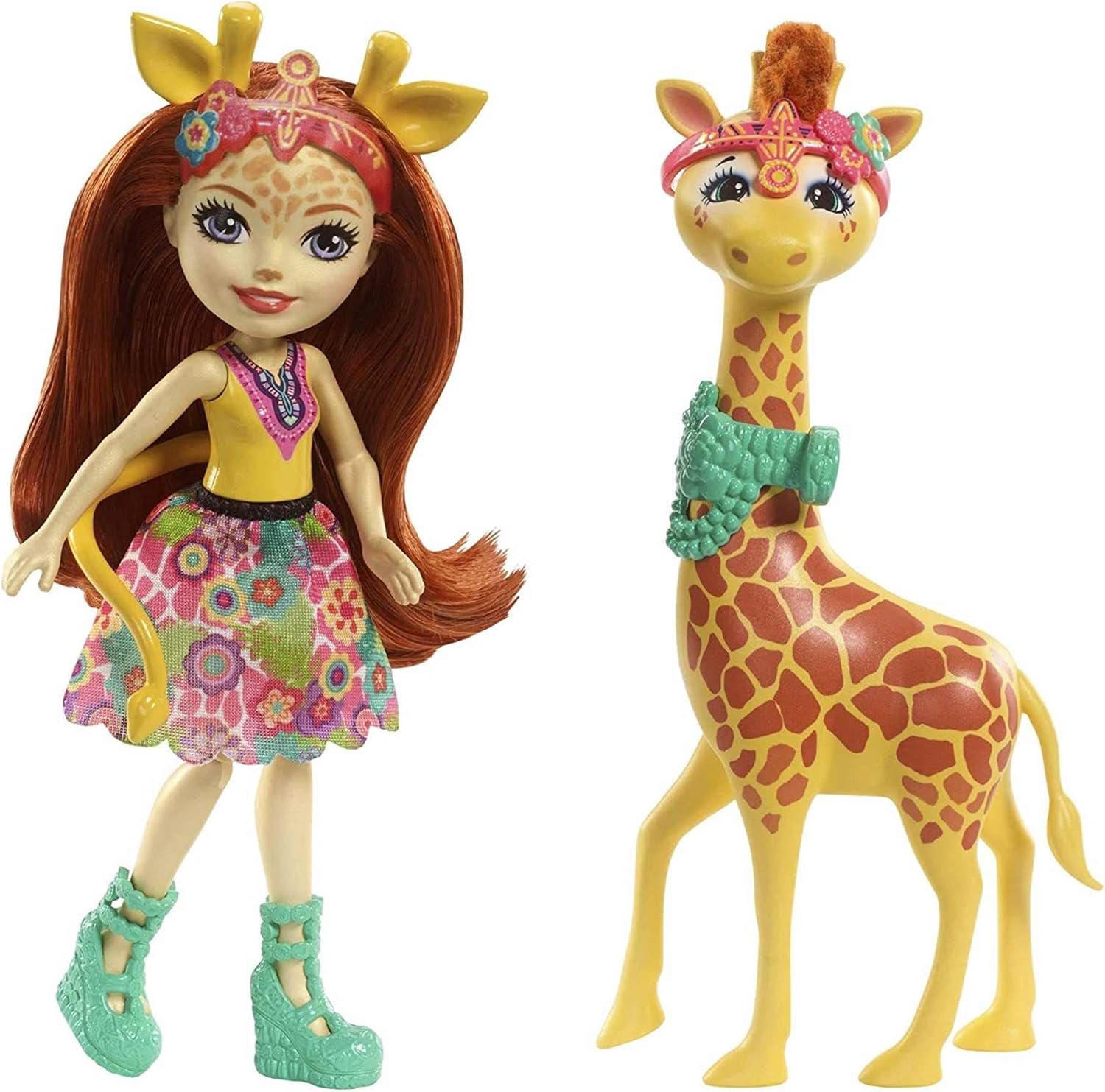 Detalle de Enchantimals FKY74 Balade girafe 15 cm