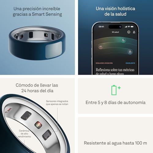 Thumbnail 4 de Oura Ring 4 Ceramic Midnight (Talla 8) — Kit de tallaje para averiguar tu talla