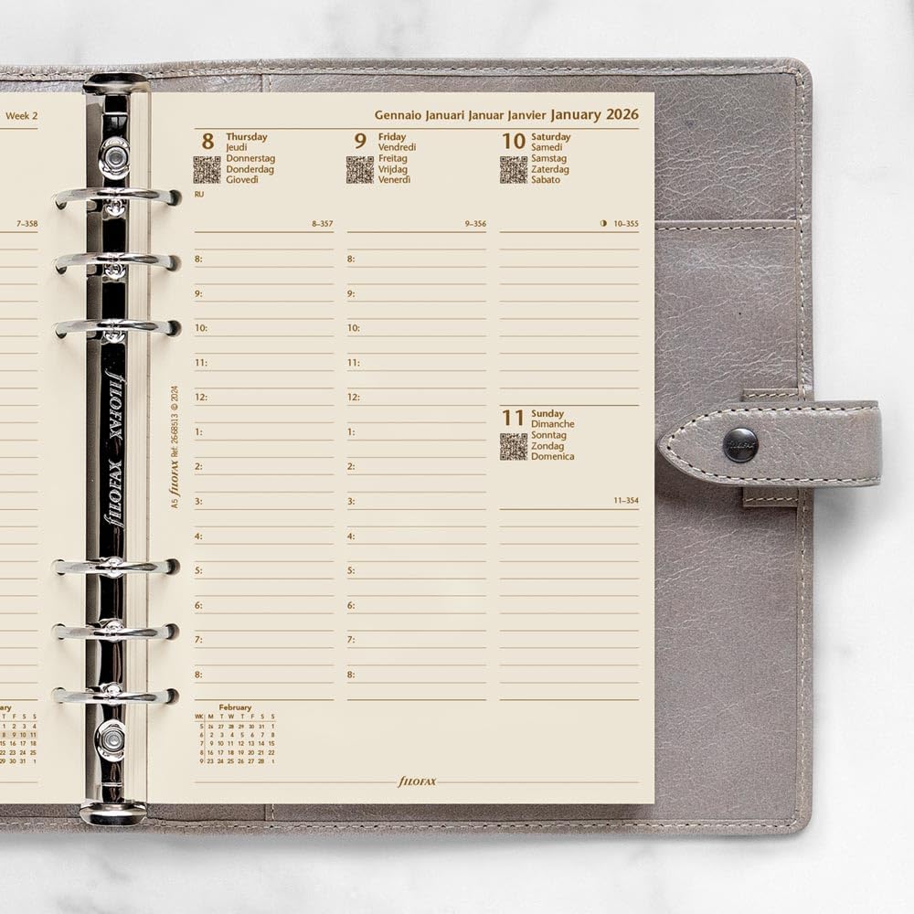 Detalle 2 de Filofax Calendar Diary Refill A5