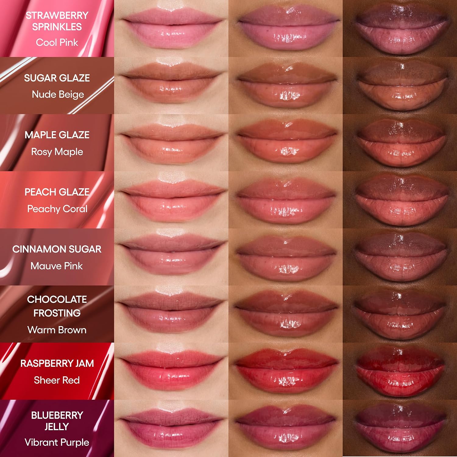 Detalle de LANEIGE Glaze Craze Tinted Lip Serum in Strawberry Sprinkles
