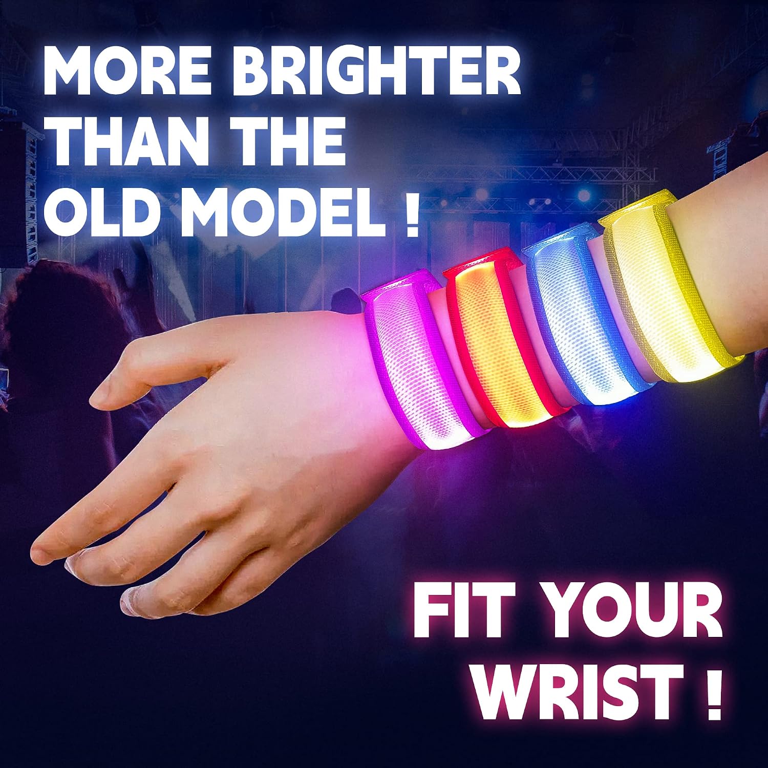 Thumbnail 2 de KIRALUMI 8 PCS LED Glow Bracelets Review: Fun, Safe Night Accessory for All Ages