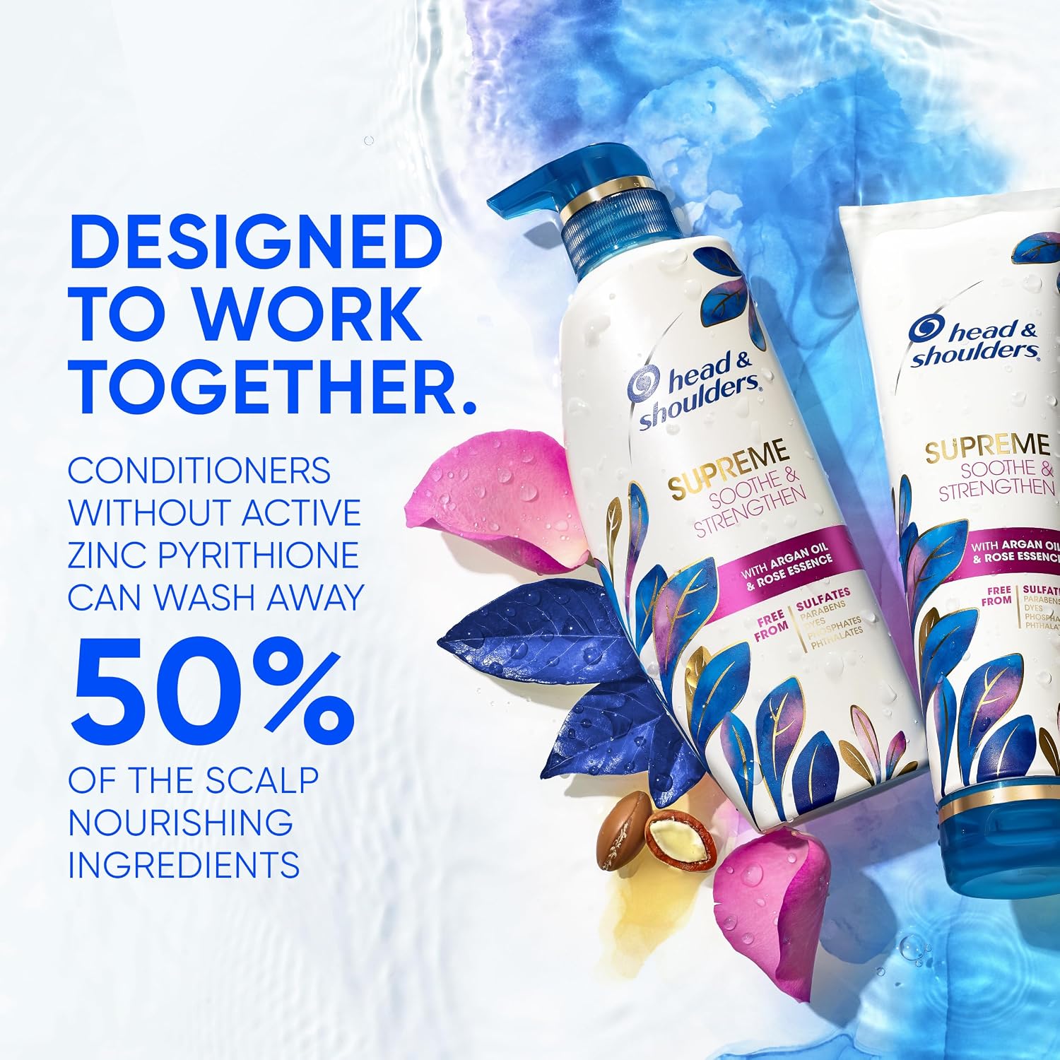 Thumbnail 2 de Head & Shoulders Supreme Anti-Dandruff Shampoo 28.2 fl oz