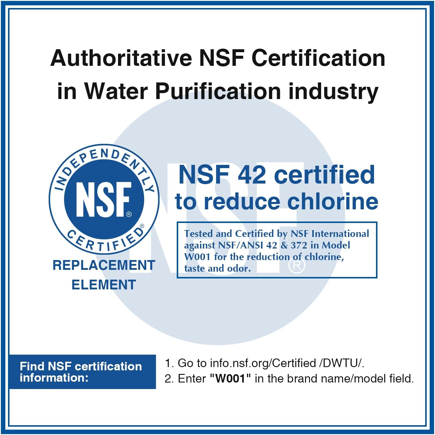 Detalle 2 de HMASAV EDR1RXD1 Replacement for Everydrop 1: Affordable, Certified Filtration for Whirlpool & More