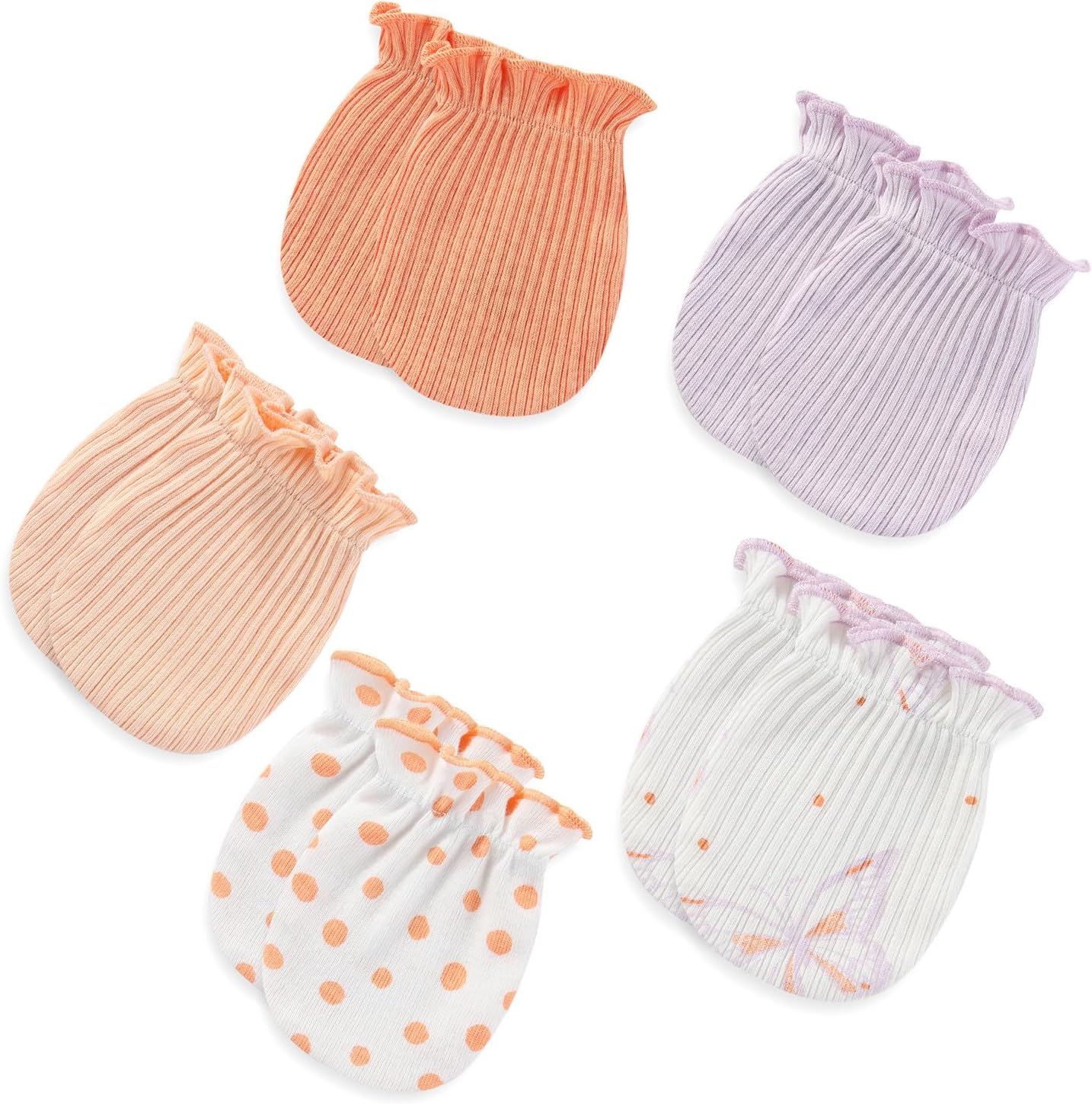 Thumbnail 4 de MAMIMAKA 20-Piece Newborn Baby Clothes Set (bodysuits, pants, caps & scratch mittens)