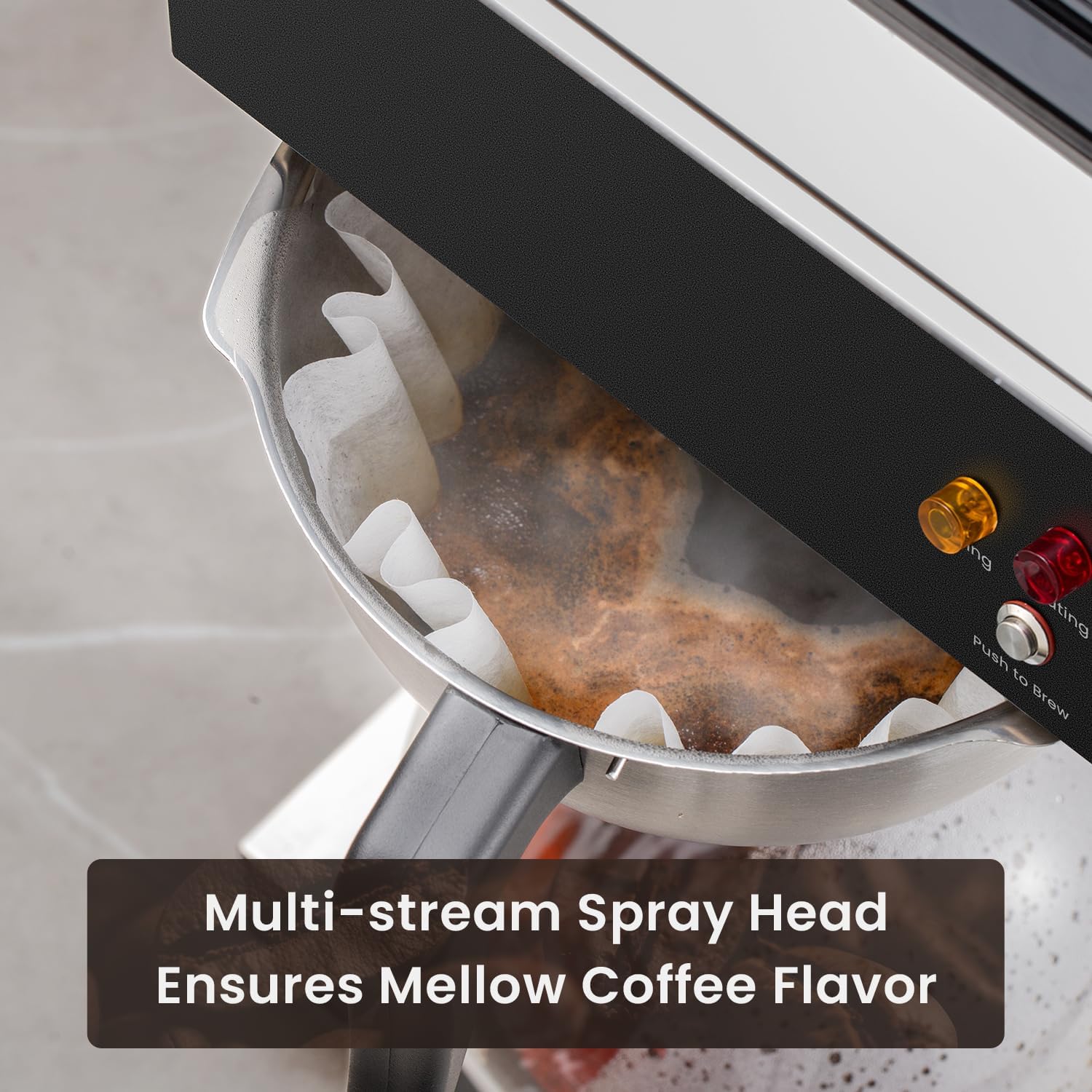 Thumbnail 3 de SYBO 12-Cup Commercial Coffee Maker ☕