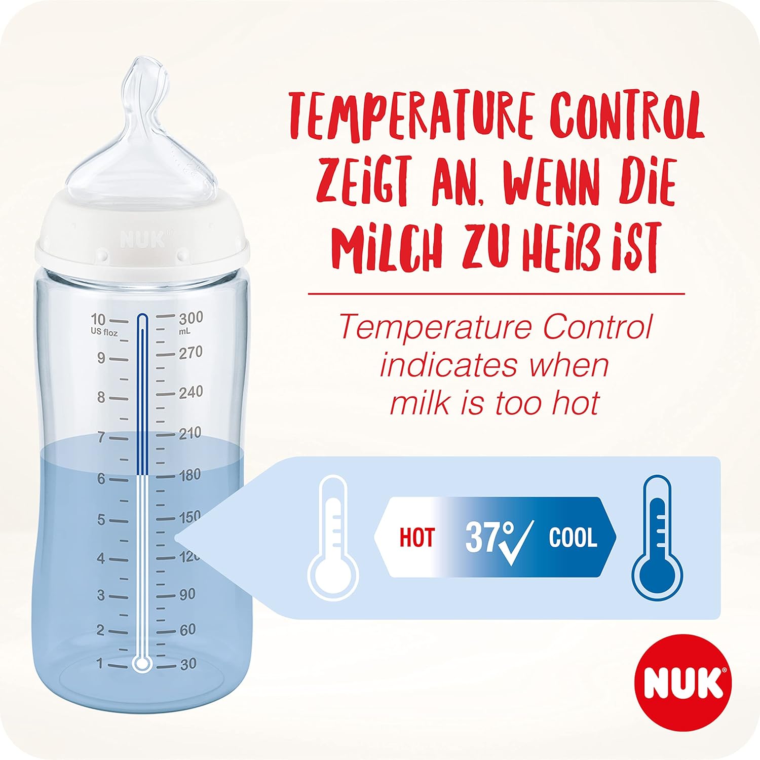 Thumbnail 1 de Nuk First Choice+ biberons anti‑colique 300 ml