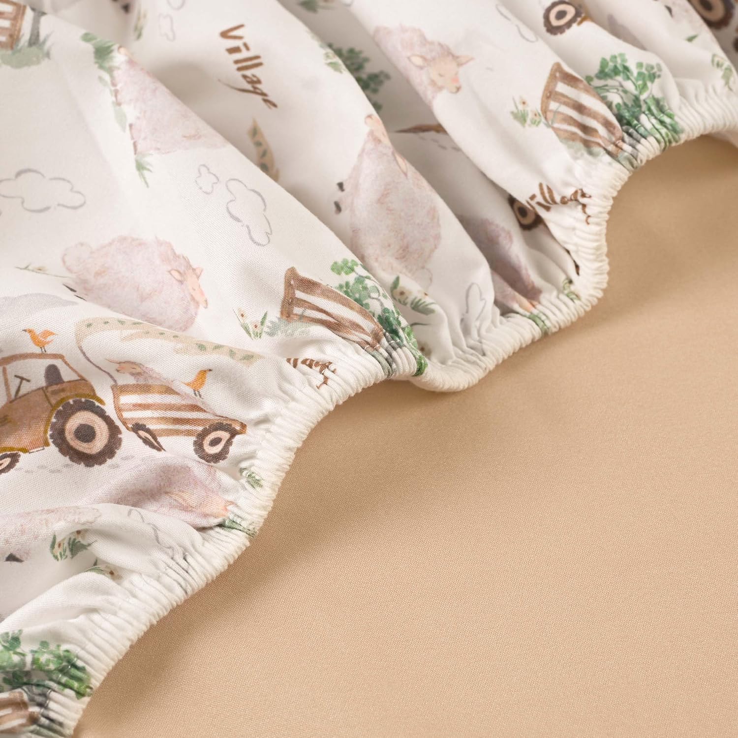 Detalle de Gllquen Bassinet Sheets 32x16