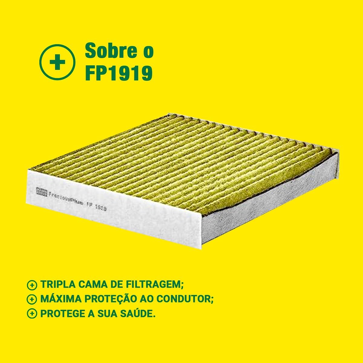 Thumbnail 2 de MANN-FILTER FP 1919 FreciousPlus: filtro aria cabina biofunzionale per autovetture e veicoli commerciali