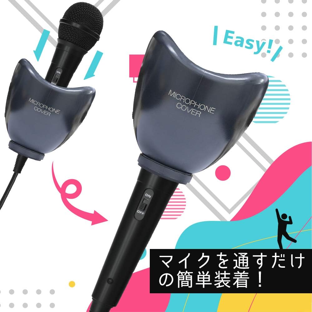 Detalle de アローン ALG-MCSET マイク&カバーセット Switch/PS4対応、洗える静音ウレタン付き