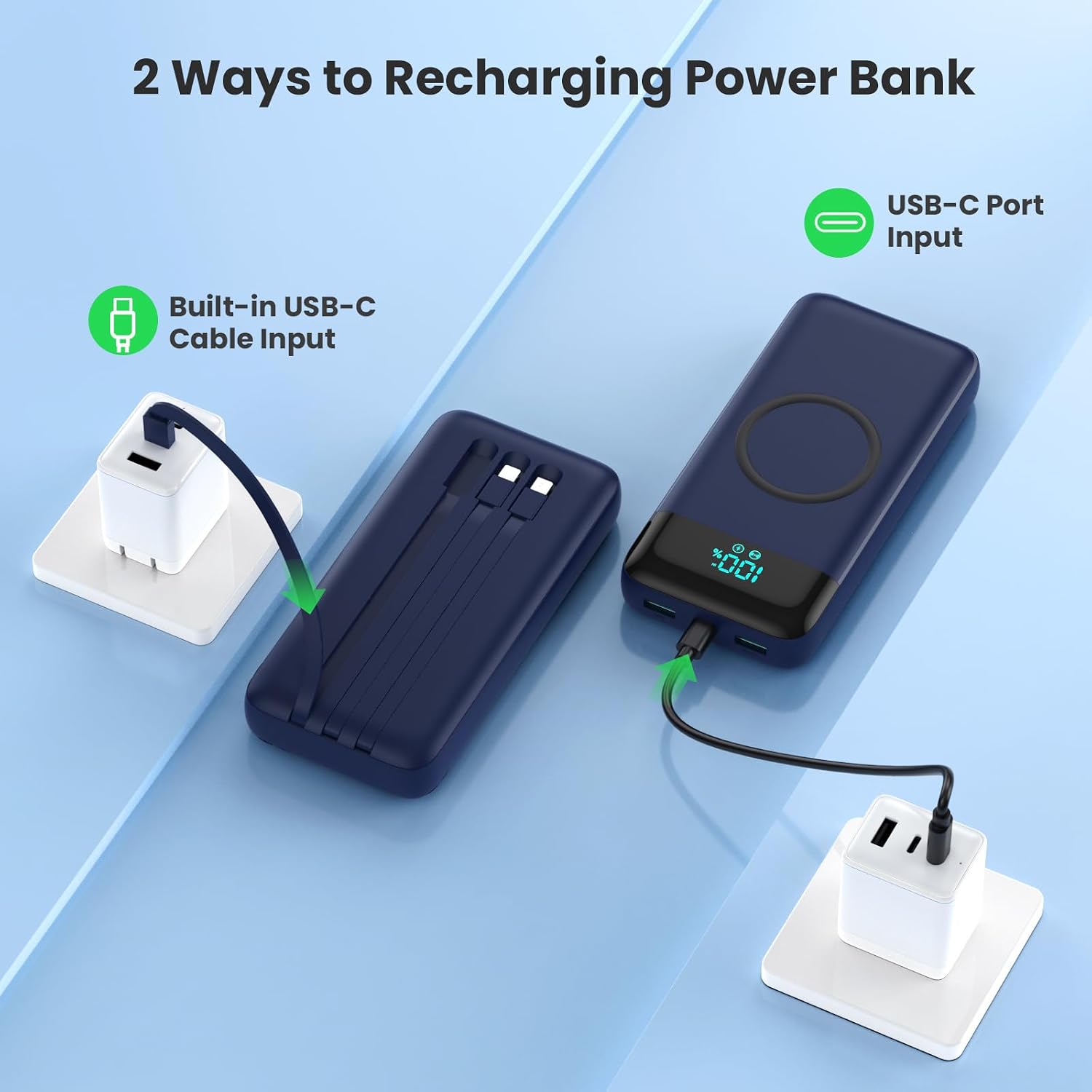 Thumbnail 4 de Power Bank Wireless 26800mAh 7 in 1