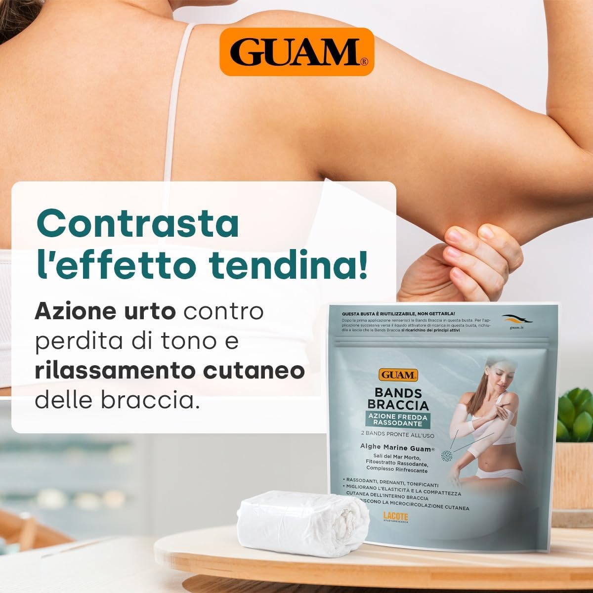 Detalle 2 de Guam Bands Braccia 3 trattamenti