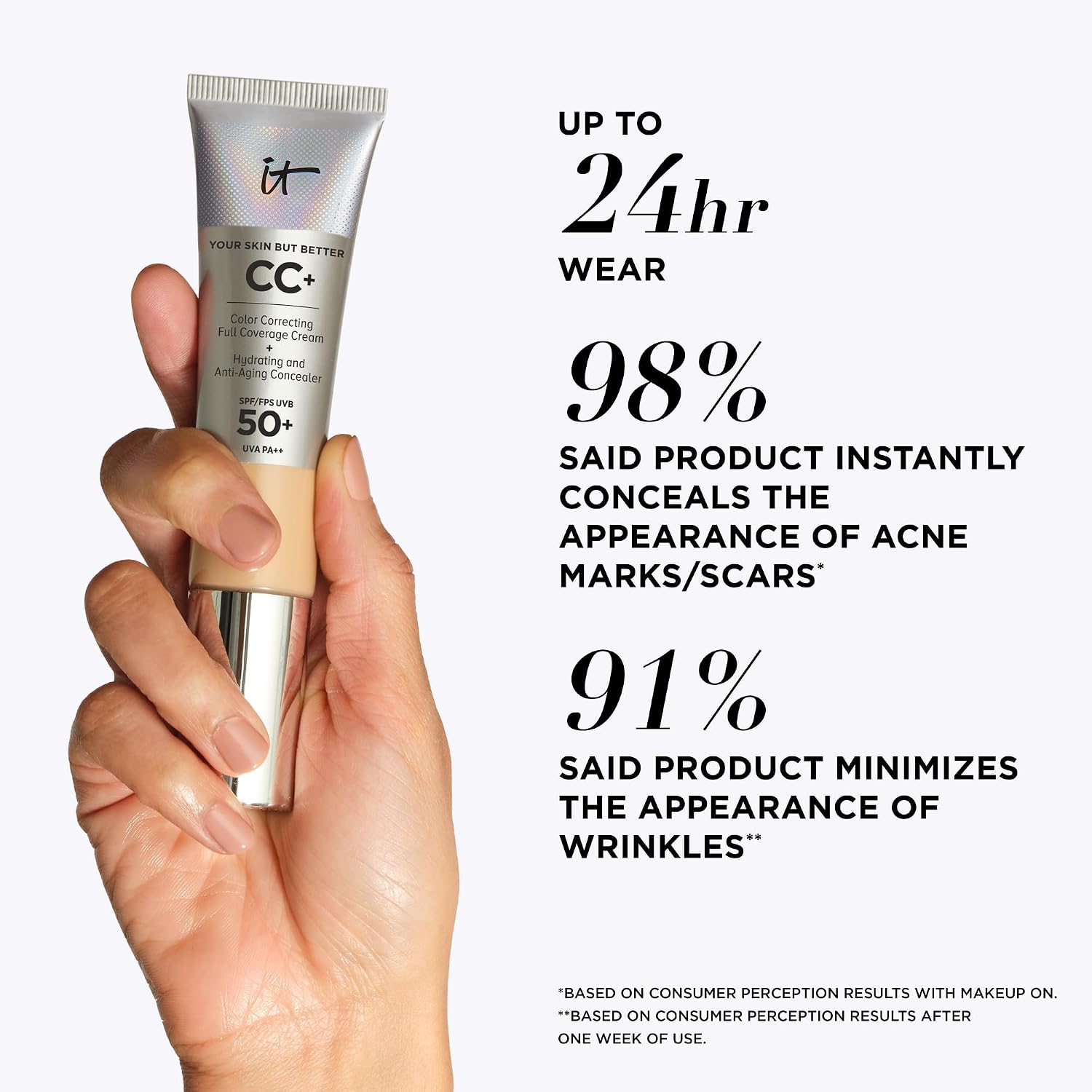 Thumbnail 6 de iT Cosmetics CC+ Cream SPF 50+ Tan