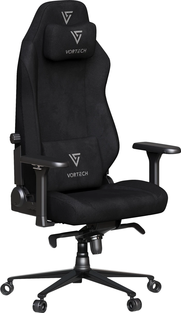 Thumbnail 3 de Vortech Prestige Plus Gaming-Stuhl Schwarz – ergonomisch, lange Sessions geeignet