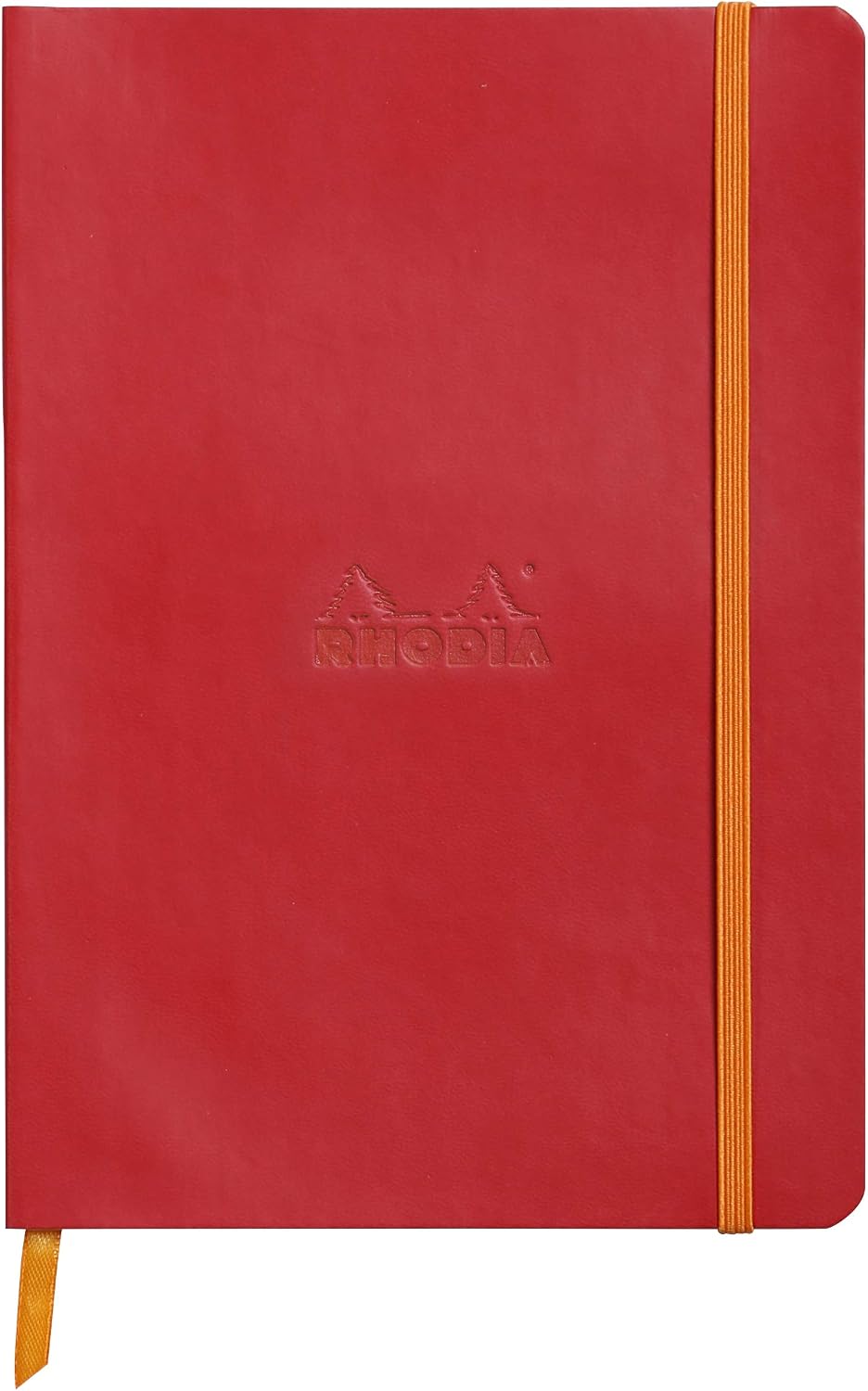 Detalle de RHODIA 117461C Carnet Rhodiarama Souple Lilas A5 – Points Dot, 160 pages, Papier Clairefontaine