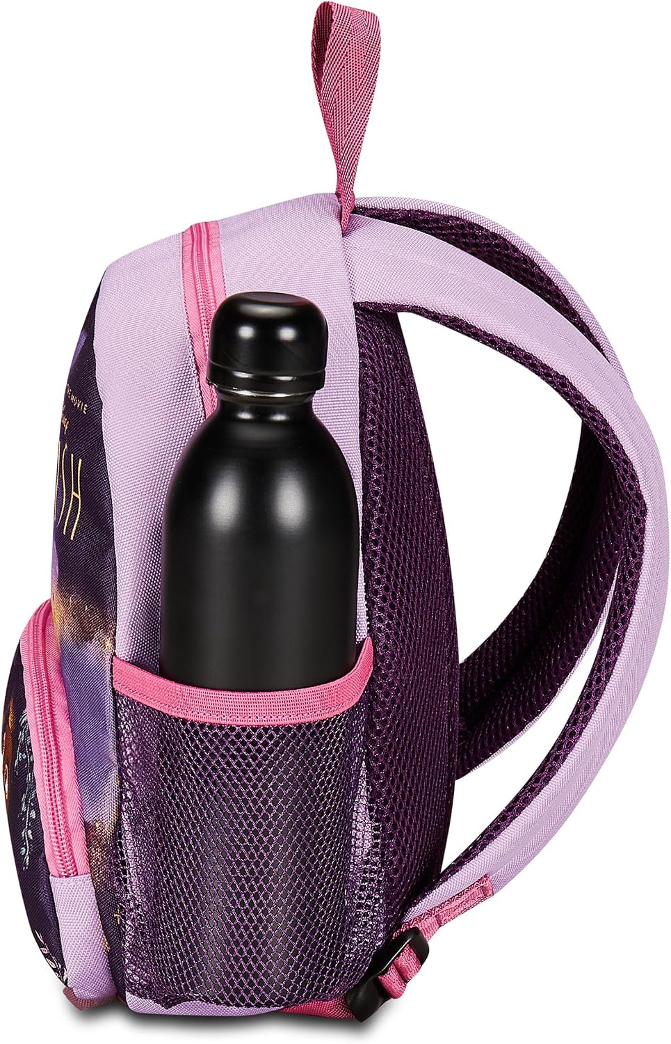 Detalle 2 de Disney Sac à dos maternelle WISH — lilas, multicolore, avec poche bouteille et poche avant
