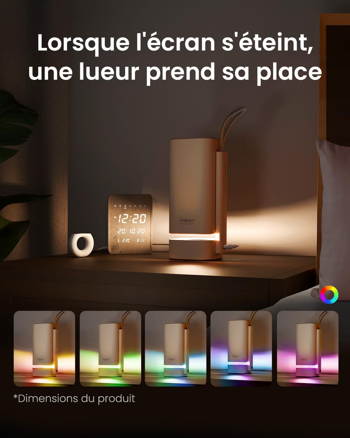 Thumbnail 4 de Vidéoprojecteur Portable YABER T1 Pro2 : Full HD, Dolby Audio et WiFi 6