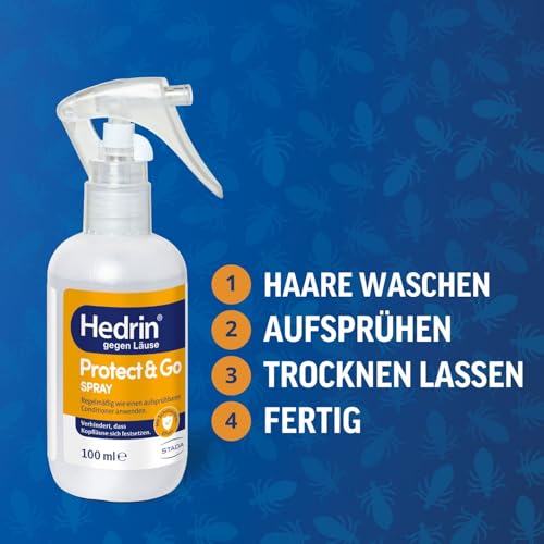 Thumbnail 4 de Hedrin Protect & Go Spray – Zuverlässiger Kopflaus-Schutz ohne Auswaschen