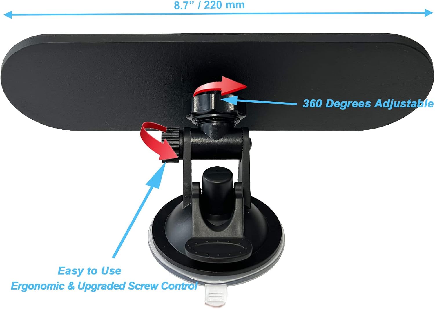 Detalle de KITBEST Rear View Mirror for Driving Test and Lesson