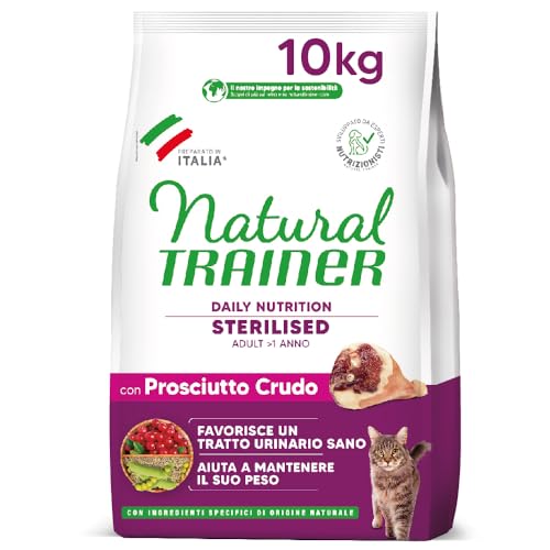 Imagen de Trainer Natural Sterilised Adult con Prosciutto Crudo e Fibra di Pisello 10 Kg en OfertitasTOP