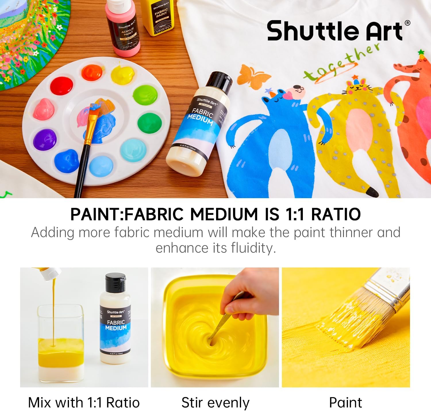 Thumbnail 4 de Shuttle Art Fabric Medium 4 oz