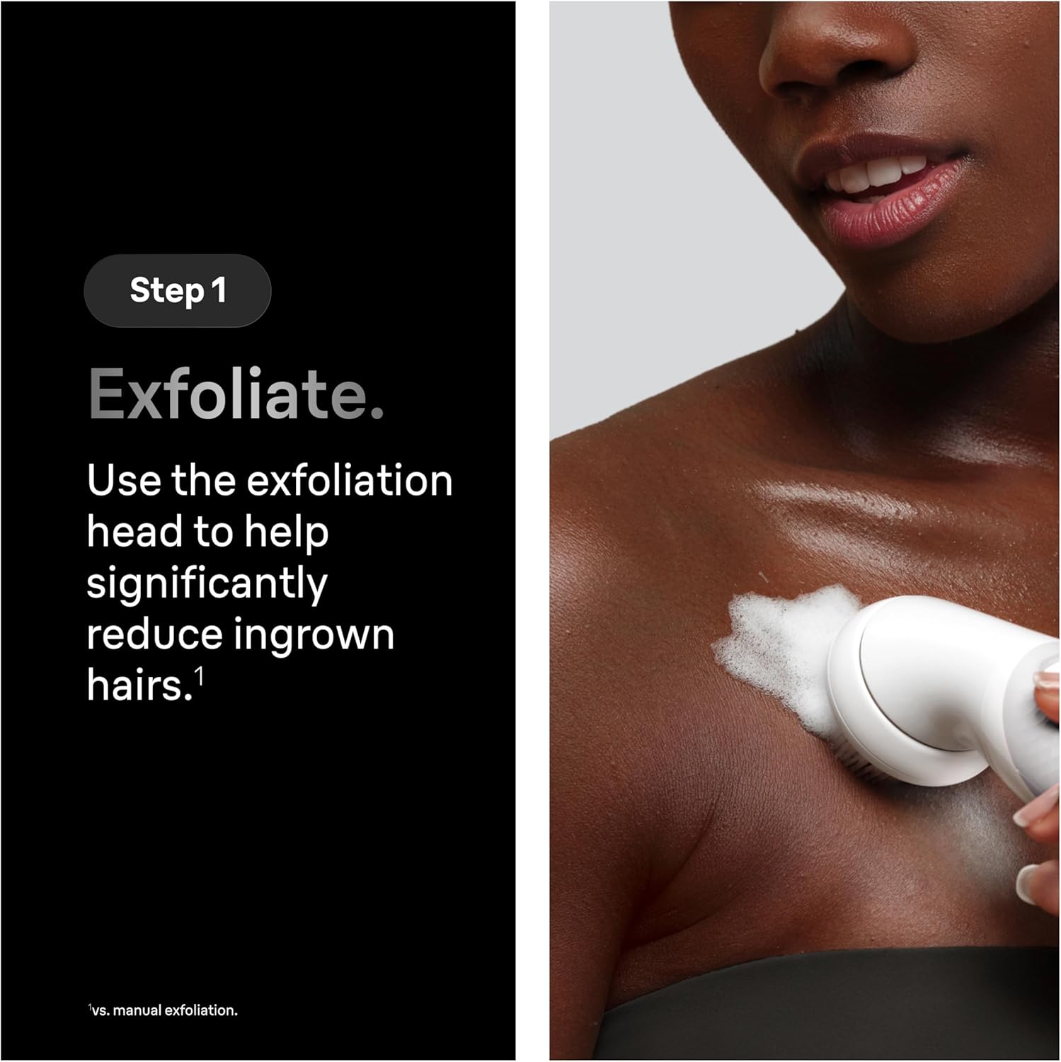 Detalle de Braun Silk·épil 9 SkinSpa epilator with pivoting head