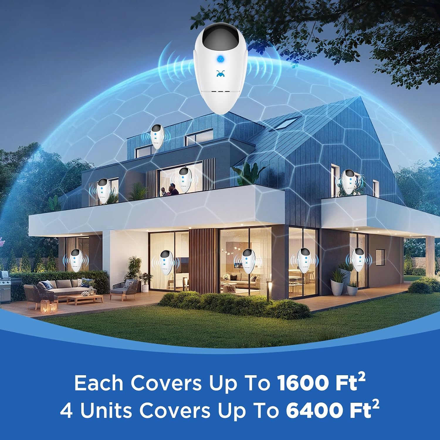 Thumbnail 6 de Neatmaster 2026 Upgraded Ultrasonic Pest Repeller (4 Pack) – Effective Indoor Rodent & Insect Control, Chemical-Free