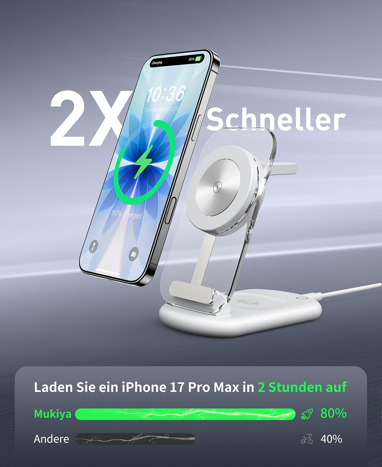 Thumbnail 1 de Mag Safe Ladegerät 3-in-1