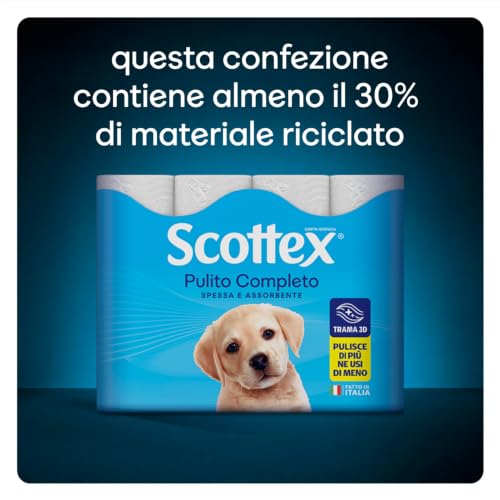 Thumbnail 2 de Scottex Pulito Completo Carta Igienica Morbida e Resistente – 64 Rotoli