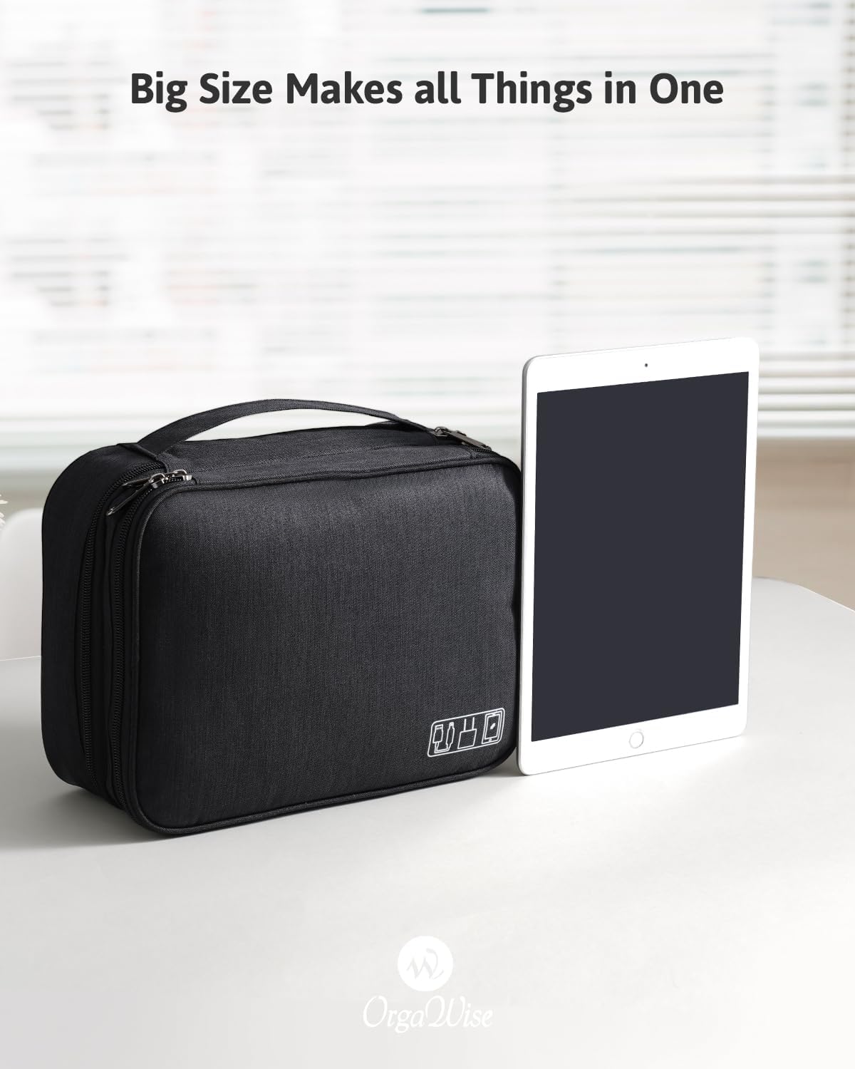 Thumbnail 1 de OrgaWise cable travel case organiser 3 layer