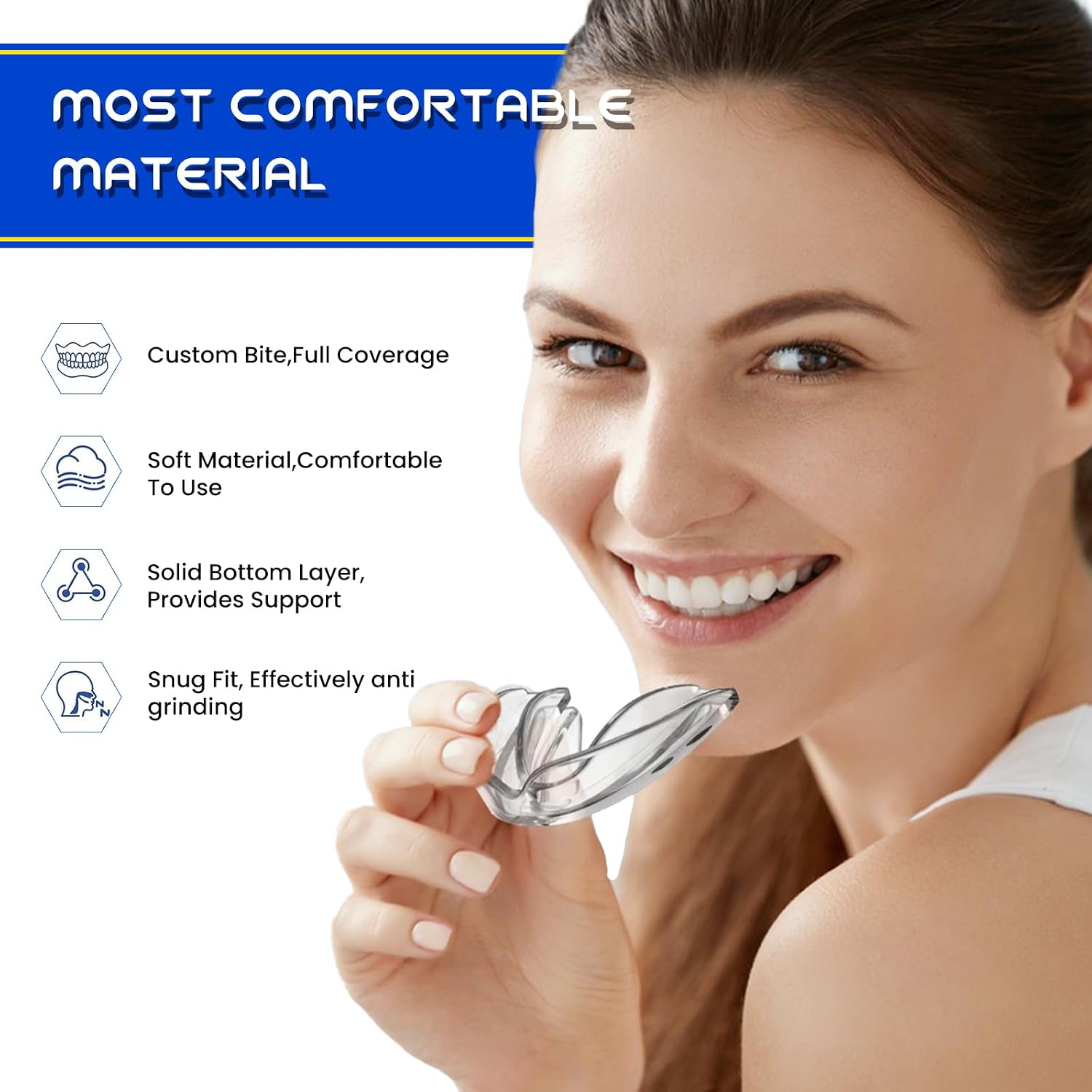 Thumbnail 6 de Mouth Guard for Teeth Grinding 4-Pack