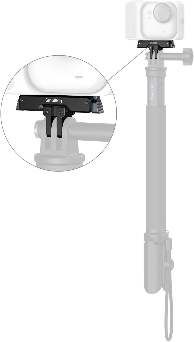 Detalle de SMALLRIG Supporto adattatore per Insta360 GO Ultra 5919