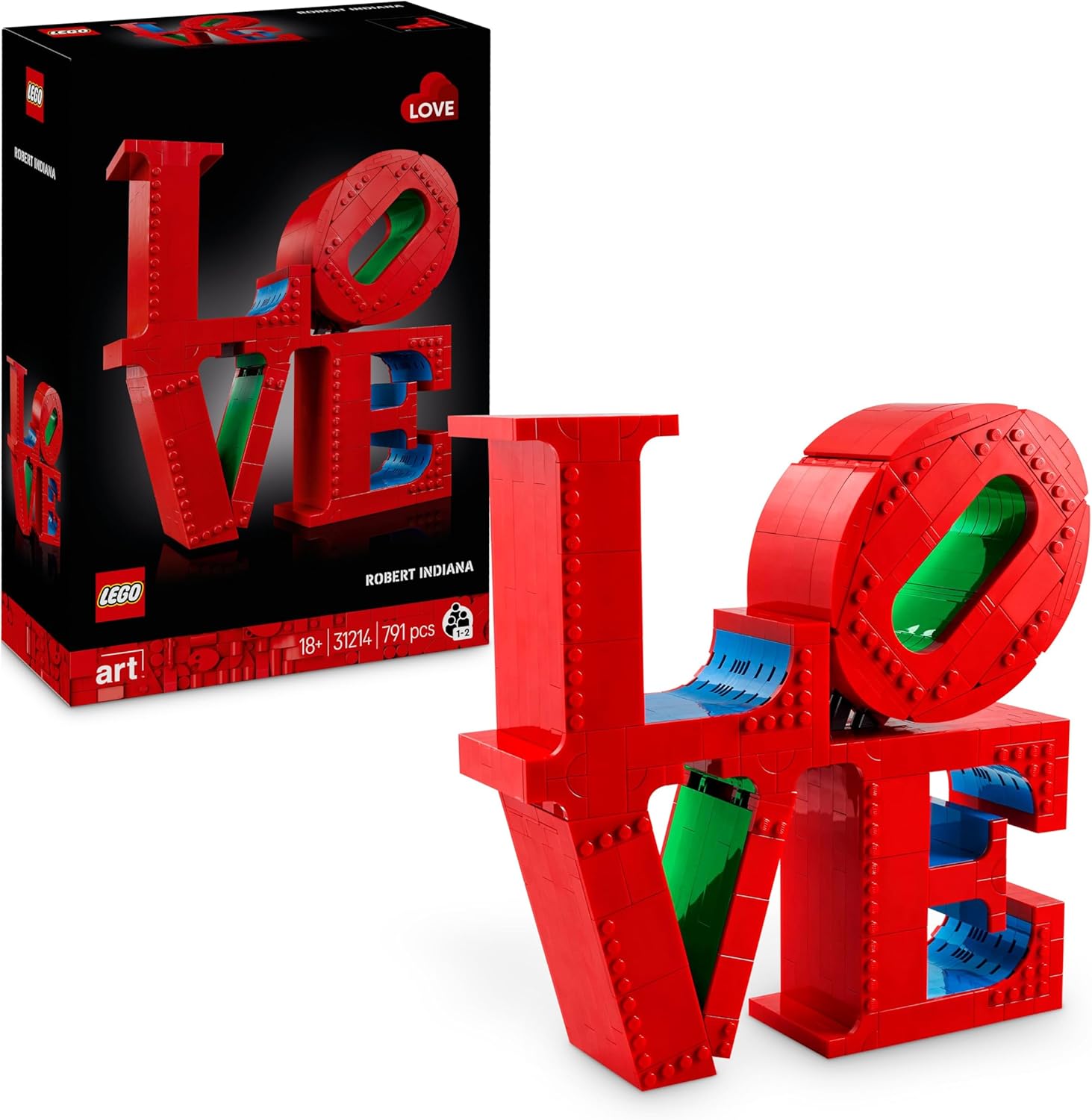 LEGO Art LOVE 31214 modellino da collezione 🎨