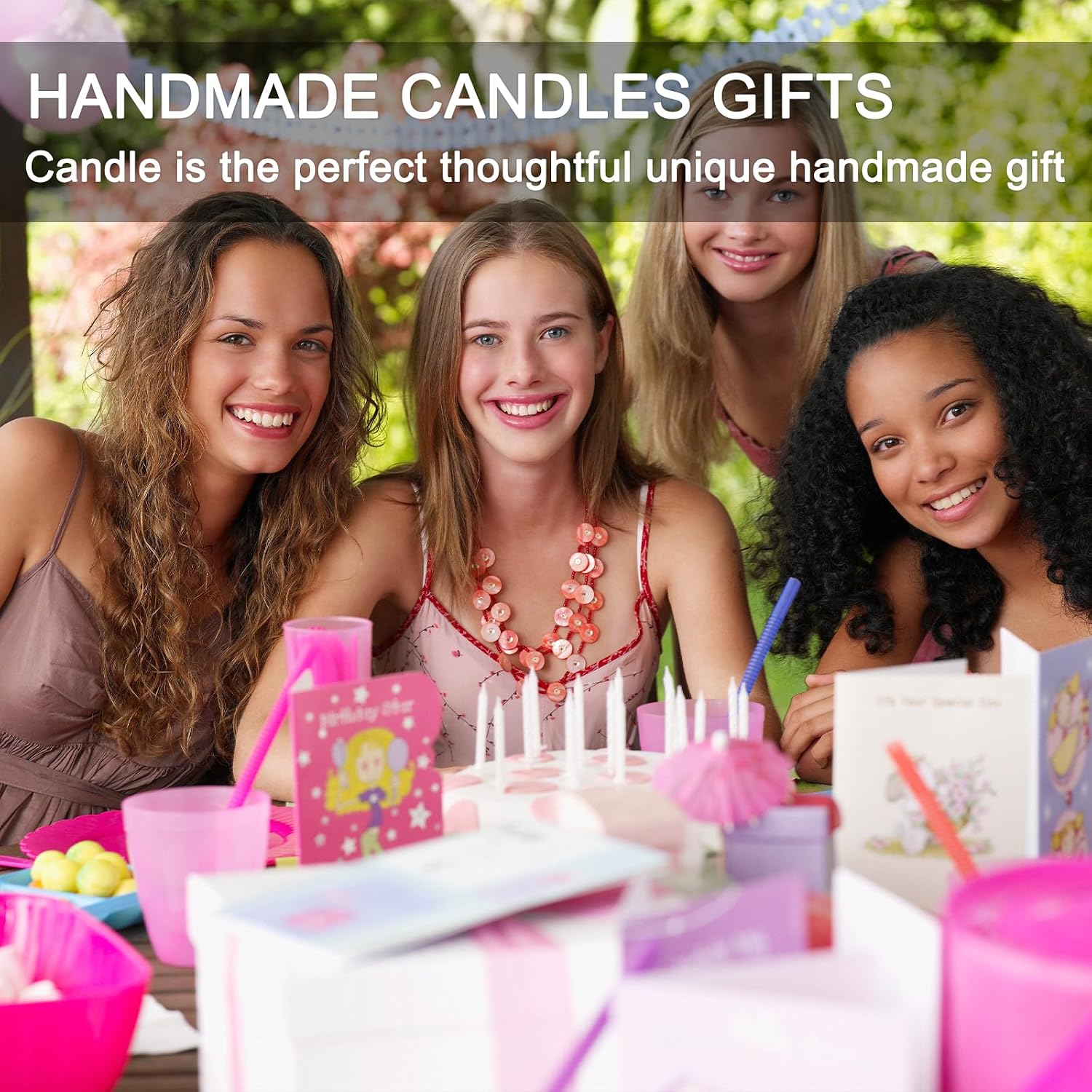Detalle 2 de Vanilla Cream Scented Candle 7 oz