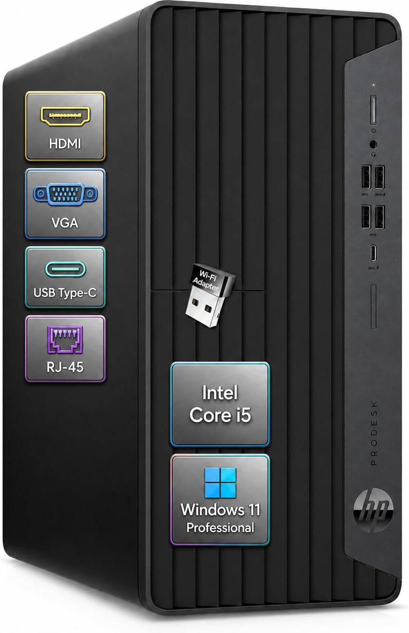 Detalle de HP Desktop Computer with 32GB RAM