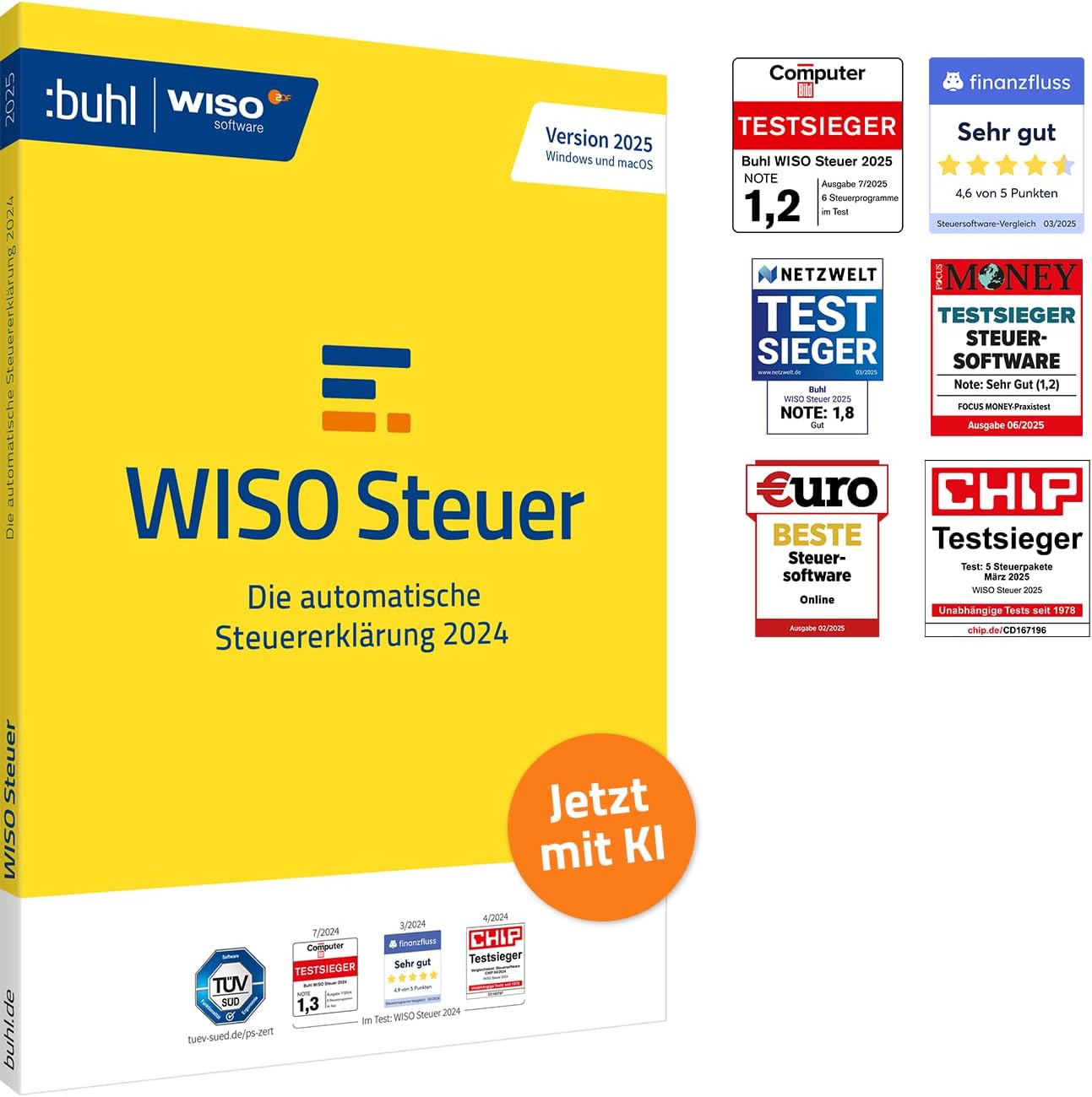 Detalle de WISO Steuer 2026 für 2025 ⚙