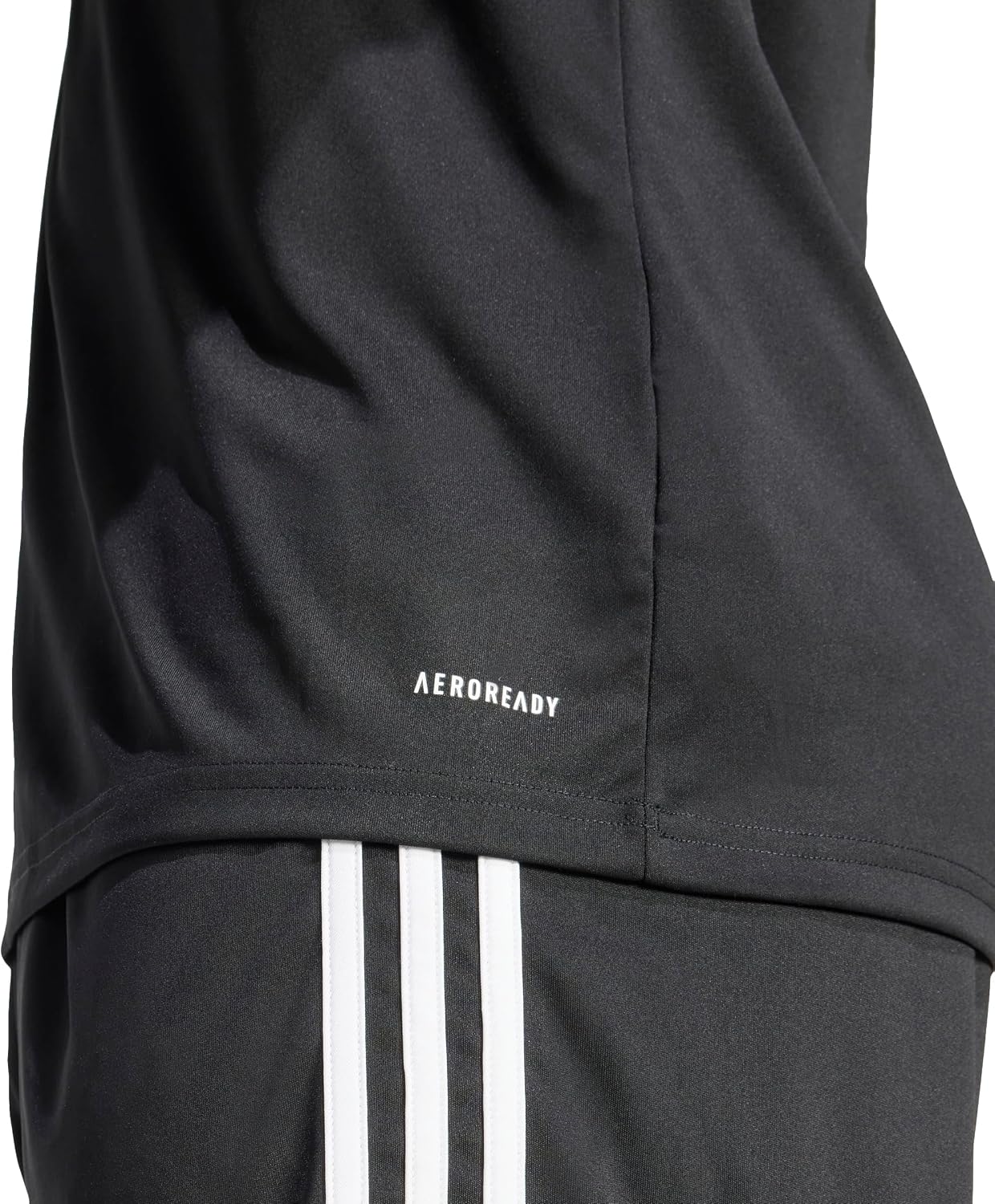 Thumbnail 3 de adidas Squadra25 Jersey Short Sleeve Shirt, Hombre, Negro/Blanco, Talla L