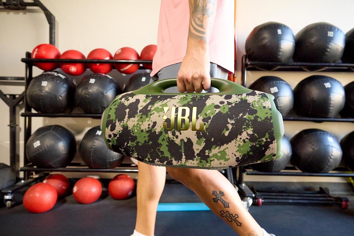 Thumbnail 2 de JBL Boombox 4: Portable Bluetooth Speaker in Camouflage