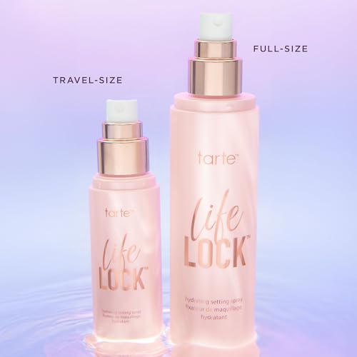 Thumbnail 7 de tarte life lock hydrating setting spray — 10-in-1 Weightless Mist to Hydrate & Lock Makeup (Travel Size)